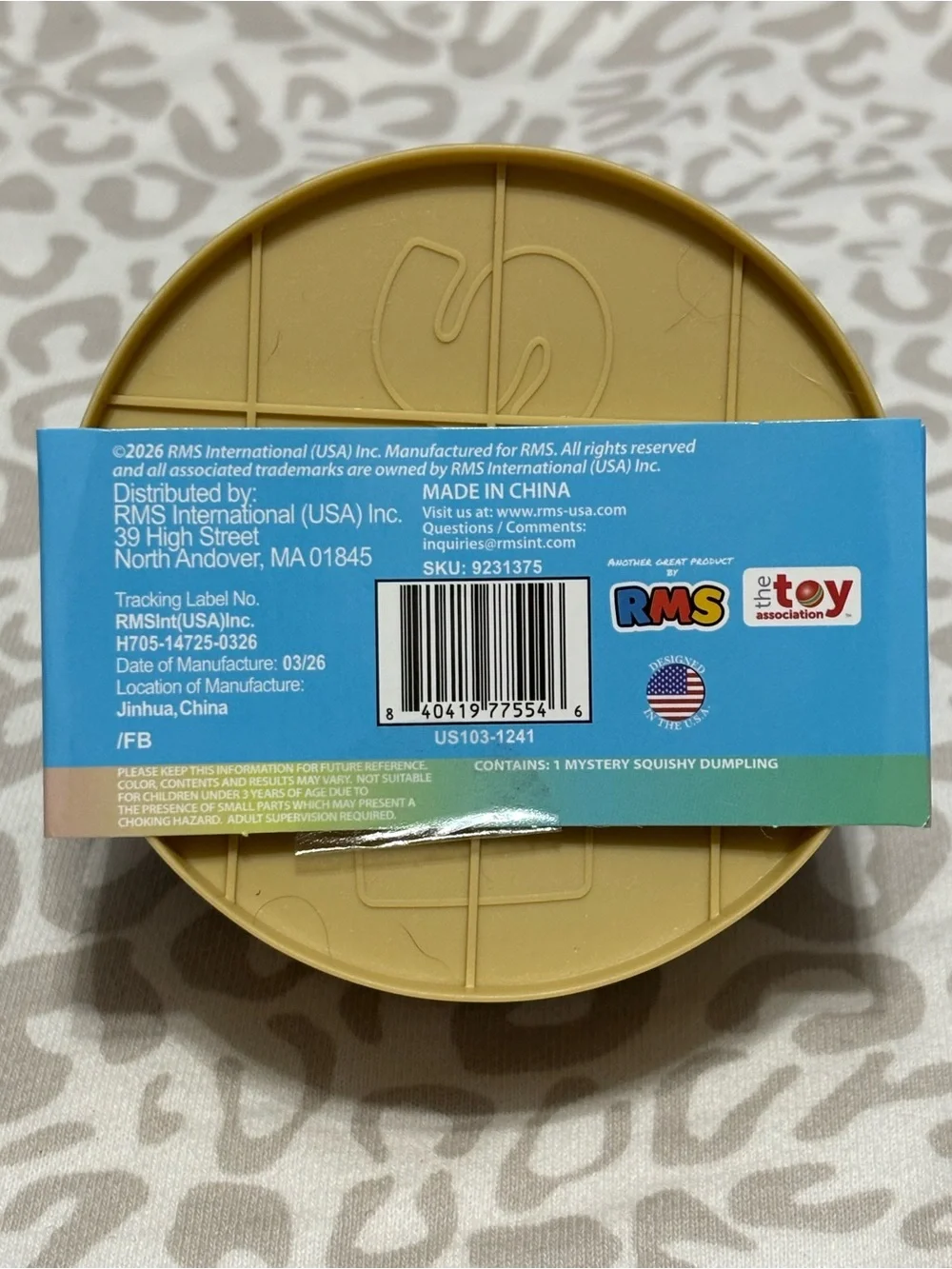 RMS - Mystery Squishy Dumpling Holographic Edition